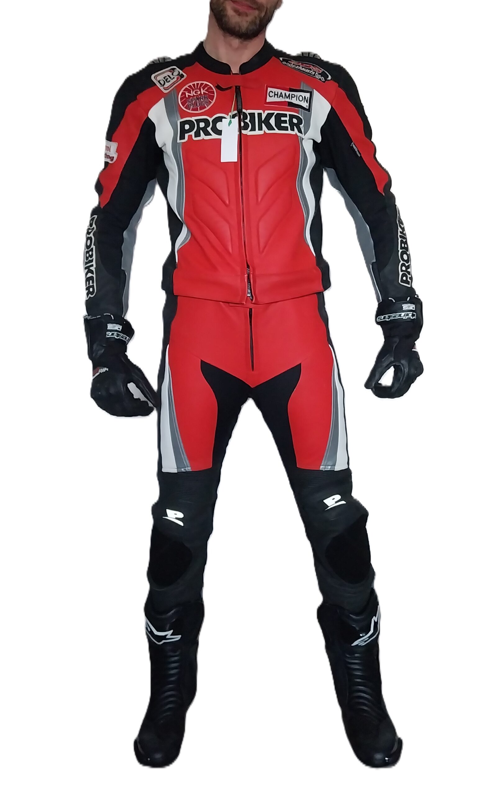 Kombinezon motocyklowy Probiker z garbem roz 48