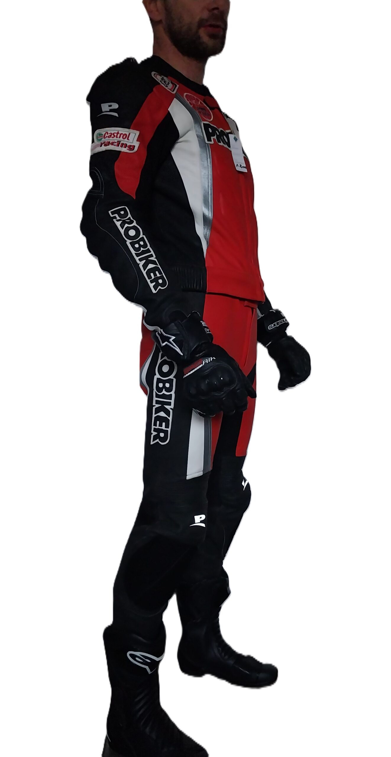 Kombinezon motocyklowy Probiker z garbem roz 48