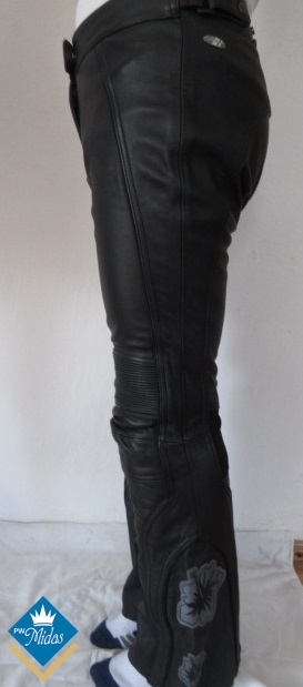 Spodnie skorzane  motocyklowe damskie Joe Rocket roz M 38/40