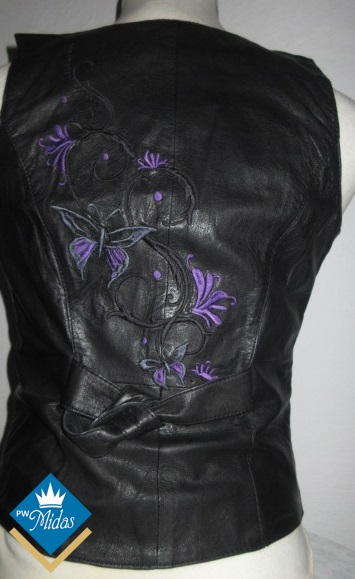 Kamizelka skórzana damska Highway 1 roseline 2