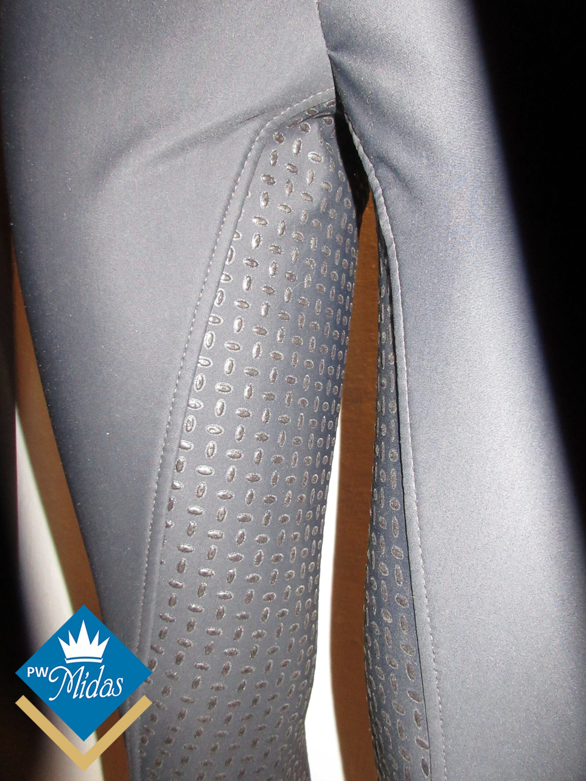 Bryczesy zimowe z silikonowym lejem HV Polo roz 38