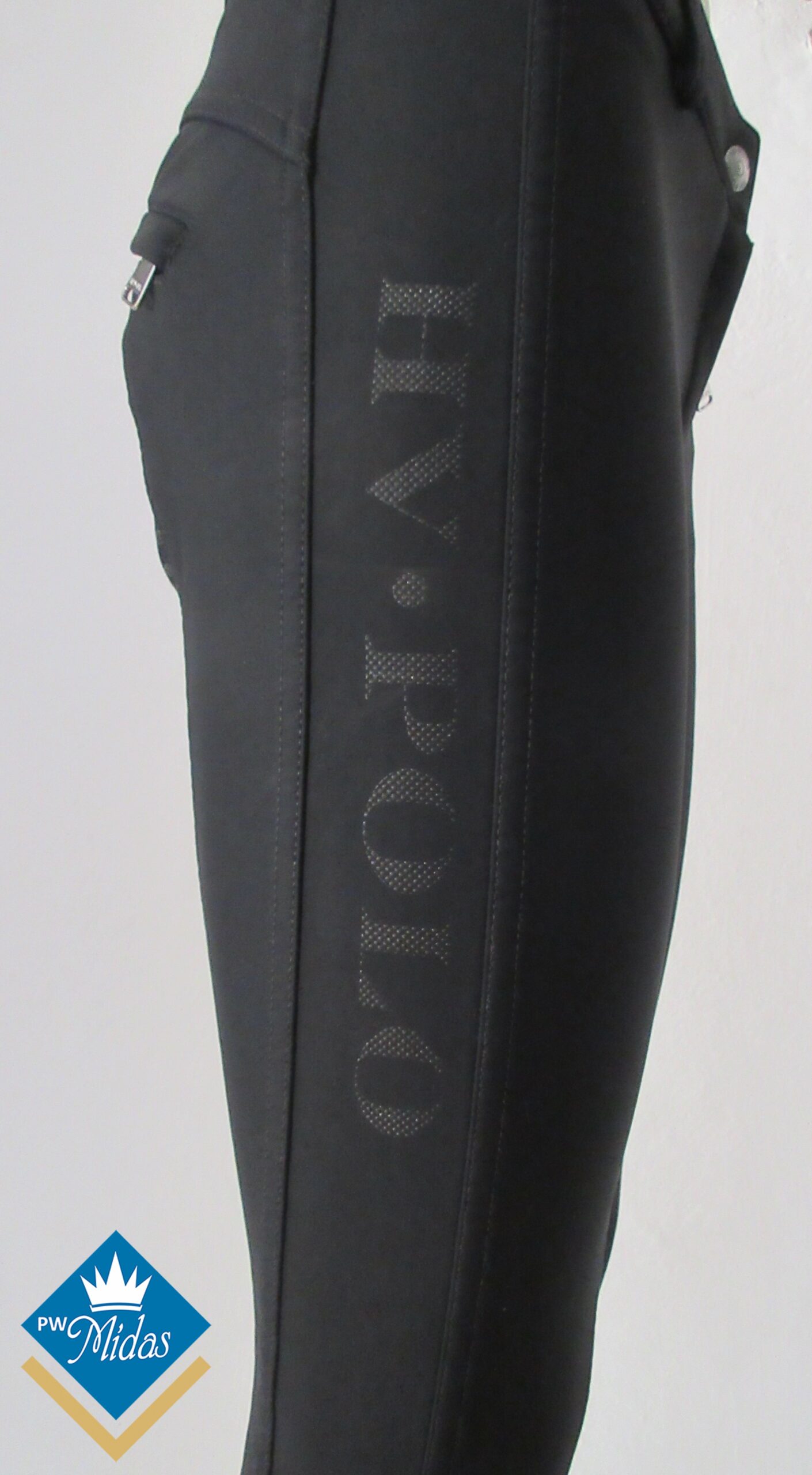 Bryczesy zimowe z silikonowym lejem HV Polo roz 38