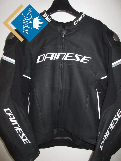 Kurtka skórzana motocyklowa Dainese Racing 3 D-Air roz 62