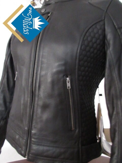 Kurtka motocyklowa skórzana damska Spirit Motors Retro Chopper