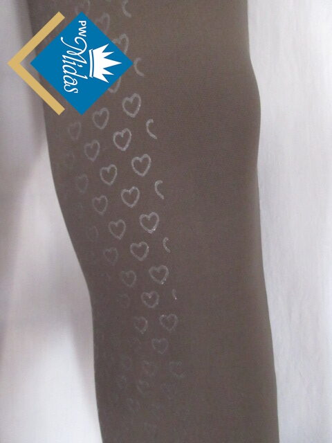 legginsy,bryczesy jezdzieckie z silikonowym lejem  roz 38