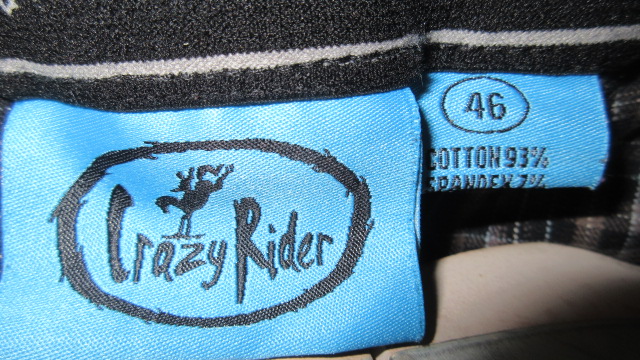 Spodnie do jazdy konnej Crazy Rider roz 46