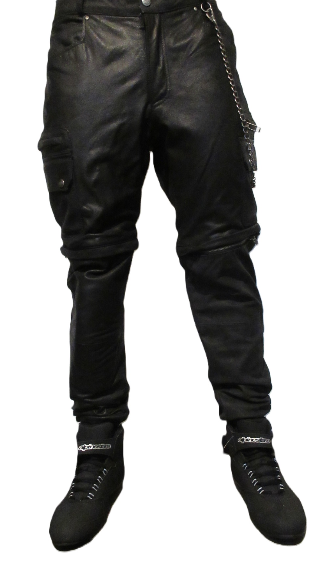 Spodnie motocyklowe skórzane joogery Spirit Motors model Crazzy Conner