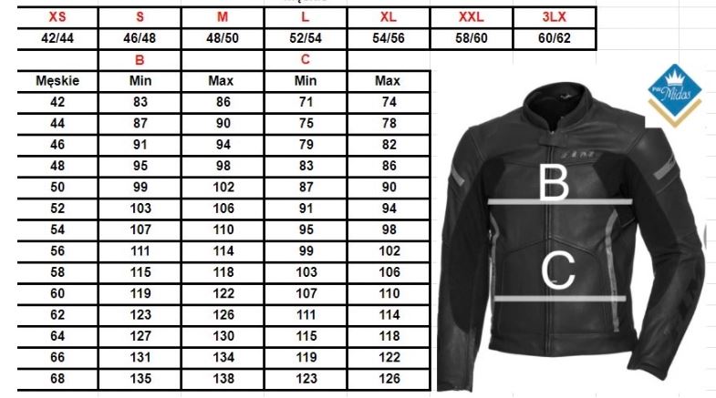 Kurtka  motocyklowa męska Flm by Polo roz 50